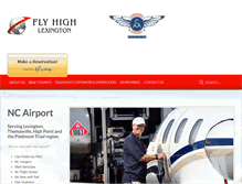 Tablet Screenshot of flyhighlexington.com